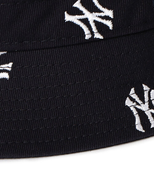 NEW ERA(ニューエラ)の「NEW ERA × BEAMS / 別注 Total Pattern Bucket Hat(ハット・メンズ・ネイビー/ブルー・ONE SIZE)」の6枚目の写真