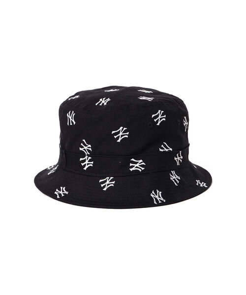 NEW ERA(ニューエラ)の「NEW ERA × BEAMS / 別注 Total Pattern Bucket Hat(ハット・メンズ・ネイビー/ブルー・ONE SIZE)」の8枚目の写真