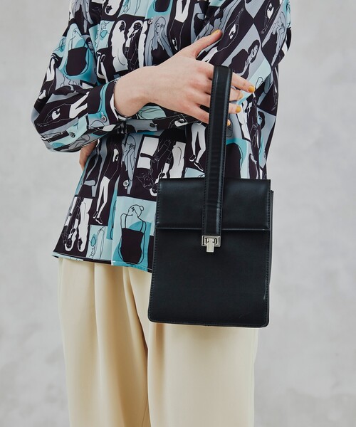 tk.TAKEO KIKUCHI（ティーケータケオキクチ）の「◆シンセティックレザーハンドルバッグ（ハンドバッグ・メンズ・ブラック/ベージュ・00）」の18枚目の写真