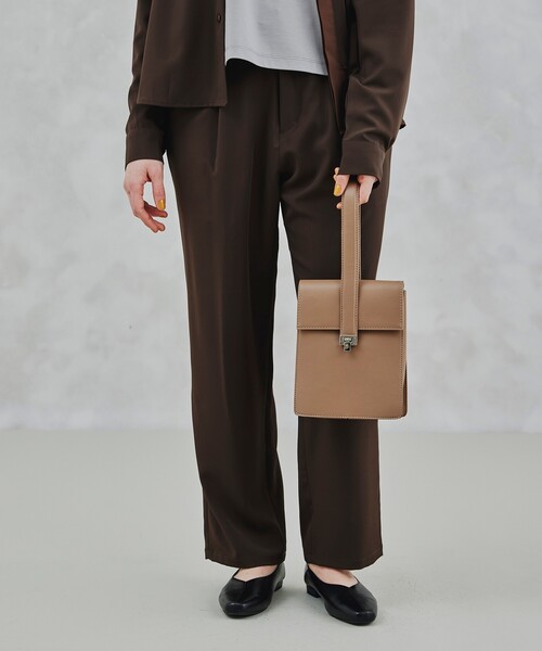 tk.TAKEO KIKUCHI（ティーケータケオキクチ）の「◆シンセティックレザーハンドルバッグ（ハンドバッグ・メンズ・ブラック/ベージュ・00）」の19枚目の写真