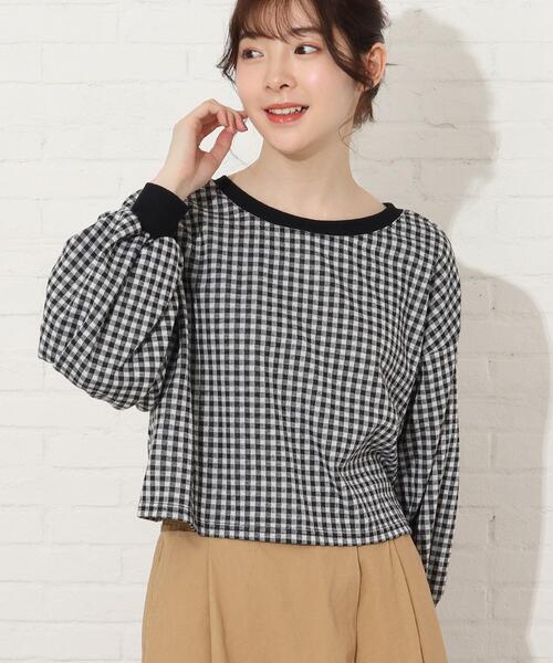 Cutie Blonde（キューティーブロンド）の「◆【S-L】こなれ感。前後2WAYで着れるカーディガン（カーディガン/ボレロ・レディース・ベージュ系その他/ブラック系1/ブルー系1・01/02/03）」の2枚目の写真