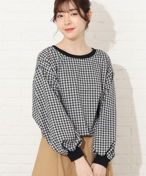 Cutie Blonde（キューティーブロンド）の「◆【S-L】こなれ感。前後2WAYで着れるカーディガン（カーディガン/ボレロ・レディース・ベージュ系その他/ブラック系1/ブルー系1・01/02/03）」の6枚目の写真