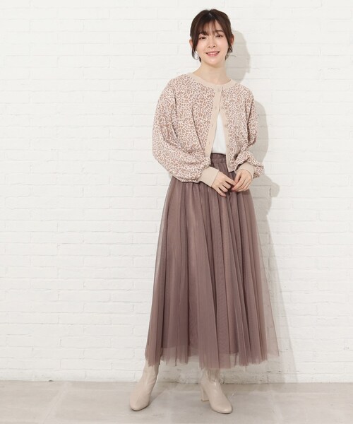 Cutie Blonde（キューティーブロンド）の「◆【S-L】こなれ感。前後2WAYで着れるカーディガン（カーディガン/ボレロ・レディース・ベージュ系その他/ブラック系1/ブルー系1・01/02/03）」の15枚目の写真