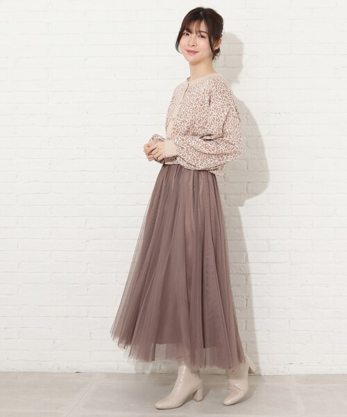 Cutie Blonde（キューティーブロンド）の「◆【S-L】こなれ感。前後2WAYで着れるカーディガン（カーディガン/ボレロ・レディース・ベージュ系その他/ブラック系1/ブルー系1・01/02/03）」の16枚目の写真