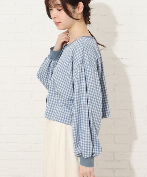 Cutie Blonde（キューティーブロンド）の「◆【S-L】こなれ感。前後2WAYで着れるカーディガン（カーディガン/ボレロ・レディース・ベージュ系その他/ブラック系1/ブルー系1・01/02/03）」の21枚目の写真