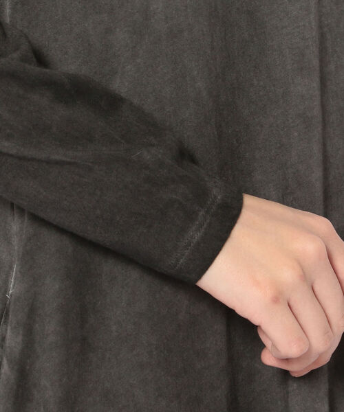 KMRii（ケムリ）の「KMRii/ケムリ/ASYMMETRY MAXI OP/ワンピース（ワンピース・レディース・チャコール・FREE）」の6枚目の写真