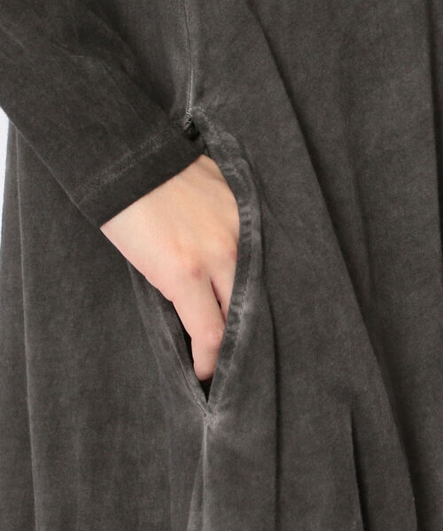 KMRii（ケムリ）の「KMRii/ケムリ/ASYMMETRY MAXI OP/ワンピース（ワンピース・レディース・チャコール・FREE）」の7枚目の写真