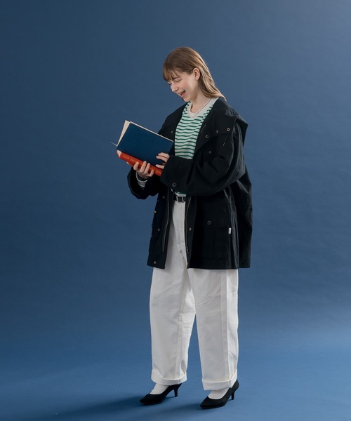 MUHET(ミュエータ)の「スノーパーカー(マウンテンパーカー・レディース・ブラック/オレンジ/アイボリー・SMALL/MEDIUM/X-LARGE)」の8枚目の写真