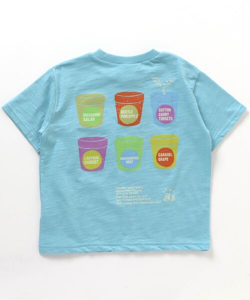 BREEZE(ブリーズ)の「ニットポケットTシャツ(Tシャツ/カットソー・キッズ・サックスブルー/グリーン/ピンク/ライトグレー・120/130/80/90/100/110/140)」の18枚目の写真
