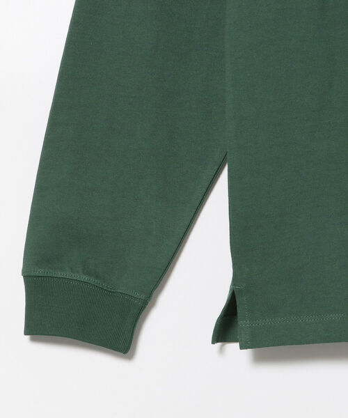 BEAMS HEART(ビームスハート)の「BEAMS HEART / チェック レタード ビッグ ロングスリーブ Tシャツ(Tシャツ/カットソー・メンズ・グリーン/ブルー系その他・MEDIUM/SMALL/LARGE)」の18枚目の写真