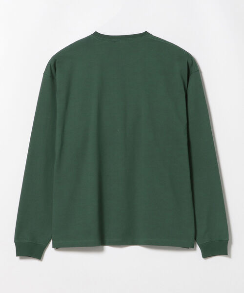 BEAMS HEART(ビームスハート)の「BEAMS HEART / チェック レタード ビッグ ロングスリーブ Tシャツ(Tシャツ/カットソー・メンズ・グリーン/ブルー系その他・MEDIUM/SMALL/LARGE)」の20枚目の写真