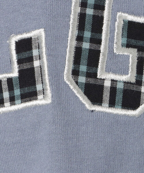 BEAMS HEART(ビームスハート)の「BEAMS HEART / チェック レタード ビッグ ロングスリーブ Tシャツ(Tシャツ/カットソー・メンズ・グリーン/ブルー系その他・MEDIUM/SMALL/LARGE)」の22枚目の写真