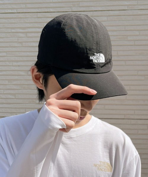 THE NORTH FACE（ザノースフェイス）の「THE NORTH FACE(ザ・ノースフェイス)/ECO BALL CAP/エコボールキャップ（キャップ・メンズ・ブラック/アイボリー・FREE）」の21枚目の写真