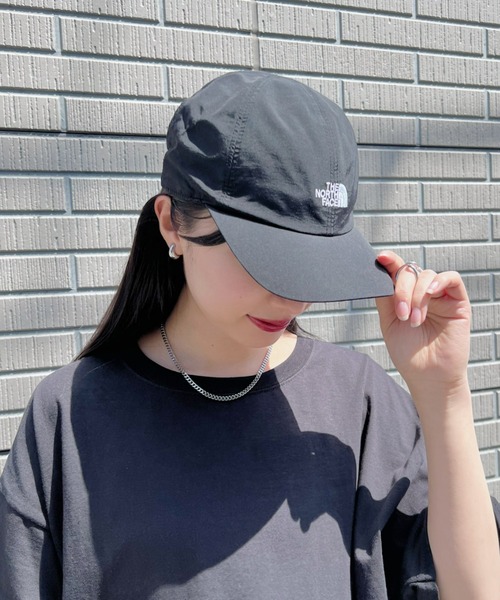 THE NORTH FACE（ザノースフェイス）の「THE NORTH FACE(ザ・ノースフェイス)/ECO BALL CAP/エコボールキャップ（キャップ・メンズ・ブラック/アイボリー・FREE）」の22枚目の写真