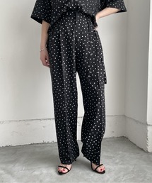 A part by | セットアップ対応／リネンライクワイドパンツ　276405(その他パンツ)