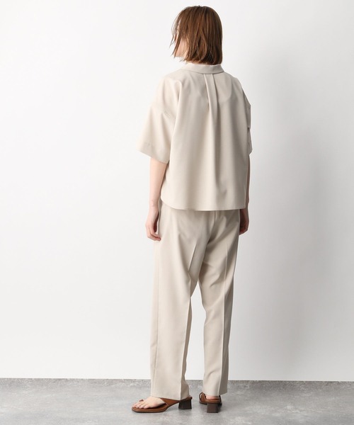 A part by(アパートバイ)の「セットアップ対応/リネンライクワイドパンツ 276405(その他パンツ・レディース・ブラック/ベージュ/グリーン/オレンジ・MEDIUM/LARGE)」の10枚目の写真