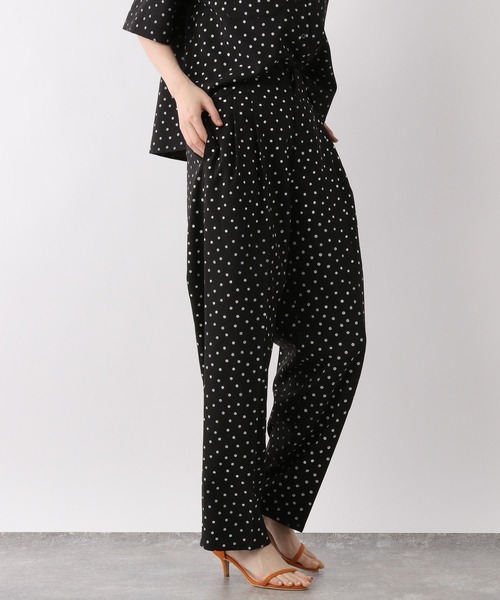 A part by(アパートバイ)の「セットアップ対応/リネンライクワイドパンツ 276405(その他パンツ・レディース・ブラック/ベージュ/グリーン/オレンジ・MEDIUM/LARGE)」の14枚目の写真