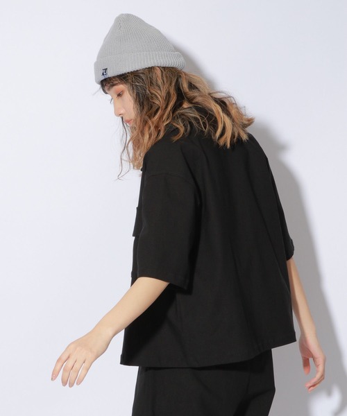 PBLIM(ページボーイリム)の「【PAGEBOYLIM】スーパーストレッチシャツ(シャツ/ブラウス・レディース・ブラック/ベージュ・MEDIUM/LARGE)」の18枚目の写真
