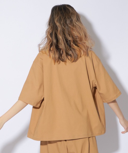 PBLIM(ページボーイリム)の「【PAGEBOYLIM】スーパーストレッチシャツ(シャツ/ブラウス・レディース・ブラック/ベージュ・MEDIUM/LARGE)」の12枚目の写真