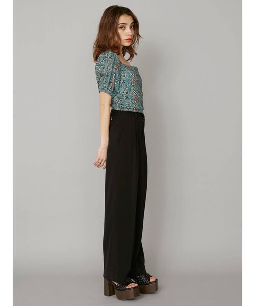 EVRIS（エヴリス）の「ラフィアヒールサンダル（サンダル・レディース・ブラック/ベージュ・SMALL/MEDIUM/LARGE）」の7枚目の写真