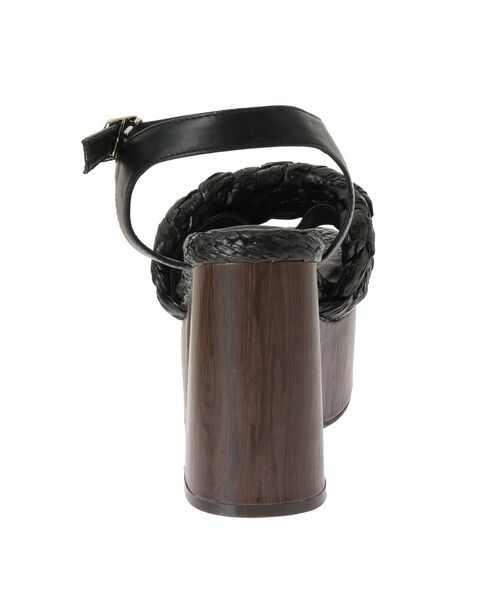 EVRIS（エヴリス）の「ラフィアヒールサンダル（サンダル・レディース・ブラック/ベージュ・SMALL/MEDIUM/LARGE）」の16枚目の写真