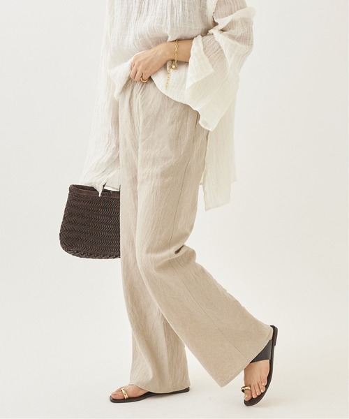 plage（プラージュ）の「Linen Bias Relax パンツ◇（その他