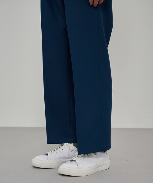 CITY TOKYO（シティトウキョウ）の「ワイドテーパードスラックス（スラックス・メンズ・ブラック/ダークグレー/ダークブルー・1/2）」の22枚目の写真