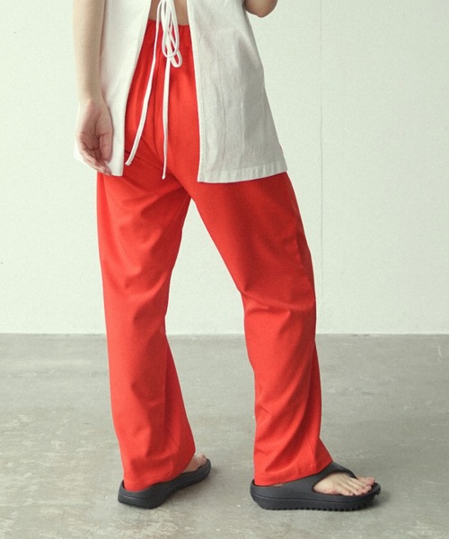 Happy John（ハッピージョン）の「vivid color slacks pants/ビビッドカラースラックスパンツ（スラックス・レディース・ピンク/オレンジ/ブルー/グリーン・SMALL/MEDIUM）」の18枚目の写真