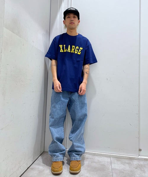 XLARGE（エクストララージ）の「BANDANA LOGO S/S TEE（Tシャツ/カットソー・メンズ・ネイビー/ホワイト/ブラック・L/M/XL/S）」の11枚目の写真