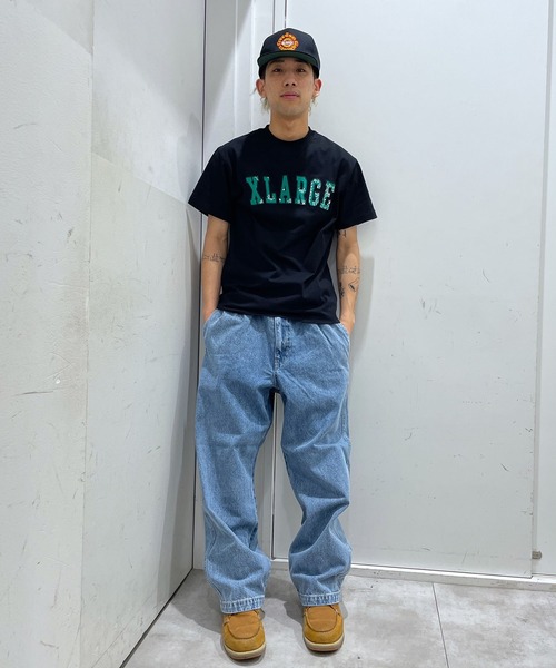 XLARGE（エクストララージ）の「BANDANA LOGO S/S TEE（Tシャツ/カットソー・メンズ・ネイビー/ホワイト/ブラック・L/M/XL/S）」の13枚目の写真