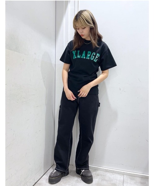 XLARGE（エクストララージ）の「BANDANA LOGO S/S TEE（Tシャツ/カットソー・メンズ・ネイビー/ホワイト/ブラック・L/M/XL/S）」の20枚目の写真