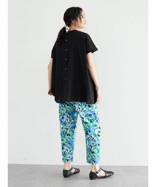 CRAFT STANDARD BOUTIQUE(クラフトスタンダードブティック)の「フロントピンタックブラウス *◆(シャツ/ブラウス・レディース・ブラック/オフホワイト/イエロー/グリーン・FREE)」の14枚目の写真