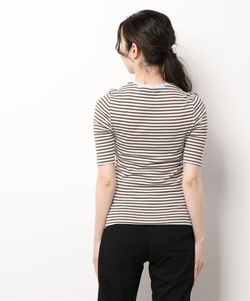 Levi's（リーバイス）の「【Levi's】スリムリブＴシャツ（Tシャツ/カットソー・レディース・パープル・S/M）」の3枚目の写真