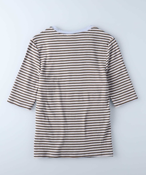 Levi's（リーバイス）の「【Levi's】スリムリブＴシャツ（Tシャツ/カットソー・レディース・パープル・S/M）」の8枚目の写真