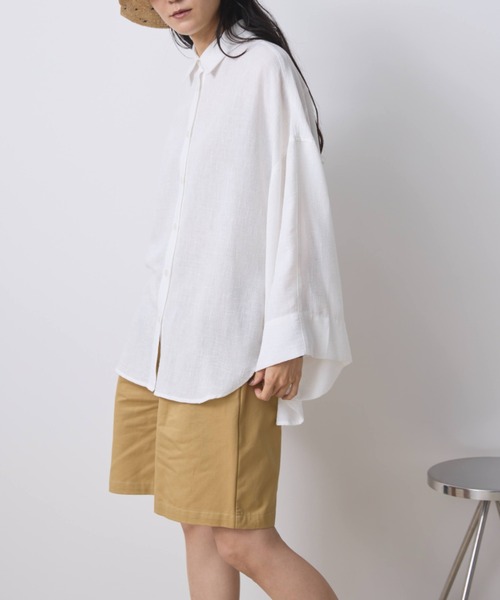 Libra Cue（リブラ キュー）の「チノショートパンツ（チノパンツ・レディース・ブラック/ベージュ・FREE）」の14枚目の写真