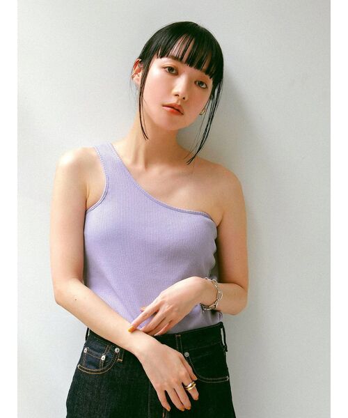 Ungrid（アングリッド）の「ノースリーブトップス（タンクトップ・レディース・ホワイト・FREE）」の3枚目の写真