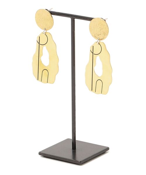 買取激安 Meraki For パターンオーバルピアス ピアス 両耳用 ピアス 両耳用 Women