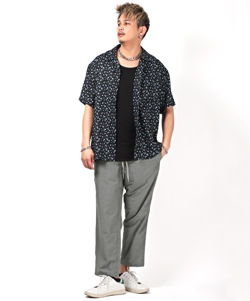 LUXSTYLE(ラグスタイル)の「スーパーライトイージーパンツ(その他パンツ・メンズ・ブラック/杢グレー/ベージュ・M/XL/L)」の8枚目の写真
