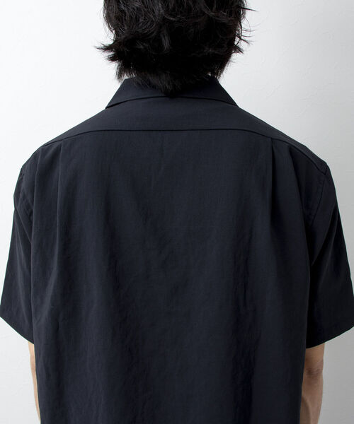NOLLEY'S goodman(ノーリーズグッドマン)の「EVALET オープンカラーシャツ(吸水速乾、軽量ストレッチ素材)セットアップ可(シャツ/ブラウス・メンズ・ブルー/ネイビー・MEDIUM/LARGE/SMALL/X-LARGE)」の22枚目の写真