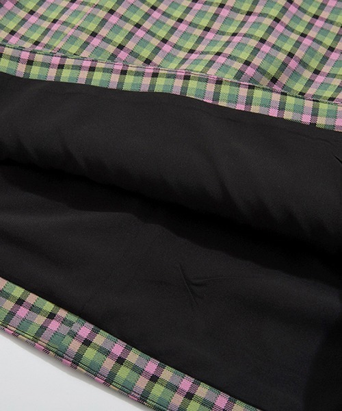 Fano Studios(ファノ ストゥディオズ)の「【Fano Studios】Plaid double slit skirt FX22B013(スカート・レディース・グリーン系その他・S/M/L)」の15枚目の写真