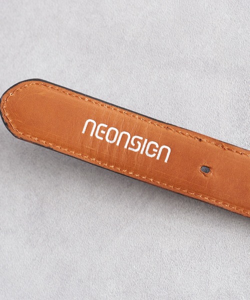 NEONSIGN（ネオンサイン）の「NEONSIGN ネオンサイン / Crocodile belt クロコダイルベルト / N1589BK（ベルト・メンズ・ブラック/ブラック系その他・48/38/46）」の13枚目の写真