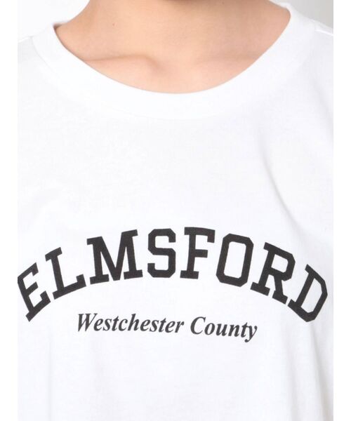 EMODA（エモダ）の「ヴィンテージクロップTシャツ（Tシャツ/カットソー・レディース・ブラック/ホワイト/グレー・FREE）」の15枚目の写真