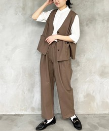 kutir | ジレセットアップ(ベスト)