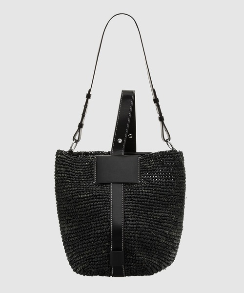 PROENZA SCHOULER（プロエンザ スクーラー）の「Sullivan Rafia Bag（かごバッグ・レディース・ブラウン系その他/グリーン系その他・ONE SIZE）」の9枚目の写真