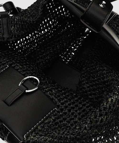 PROENZA SCHOULER（プロエンザ スクーラー）の「Sullivan Rafia Bag（かごバッグ・レディース・ブラウン系その他/グリーン系その他・ONE SIZE）」の7枚目の写真