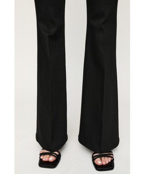LIGHTLY STRECH パンツ SLY フレア pant 黒 SLY | IRREGULAR WAIST FLARE パンツ (パンツ ) |SHEL'TTER WEBSTORE