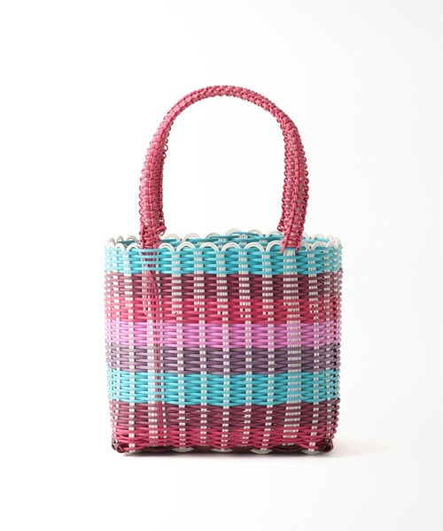 EDIT. FOR LULU（エディットフォールル）の「【SCONI/スコーニ】mini バスケットバッグ（かごバッグ・レディース・パープル/ピンク/アイボリー・FREE）」の20枚目の写真