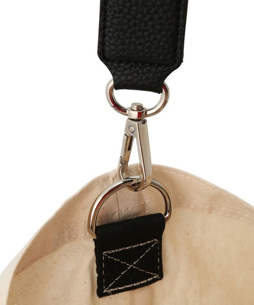 AMERICANA（アメリカーナ）の「【Americana for SALON】2WAYロゴトートバッグ（トートバッグ・レディース・ホワイト/ブラック/グリーン/ボルドー・FREE）」の15枚目の写真