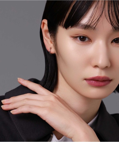 LION HEART（ライオンハート）の「【限定展開】“LH-1”プレーンイヤリング/サージカルステンレス（金属アレルギー対応）【LION HEART / ライオンハート】（イヤリング・メンズ・シルバー・M/L）」の20枚目の写真