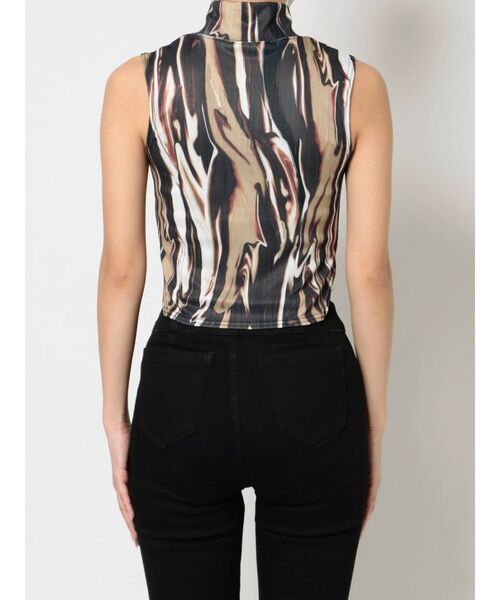 EMODA（エモダ）の「ミニハイネックトップ（Tシャツ/カットソー・レディース・ホワイト/ブラック/ブルー/その他・FREE）」の8枚目の写真